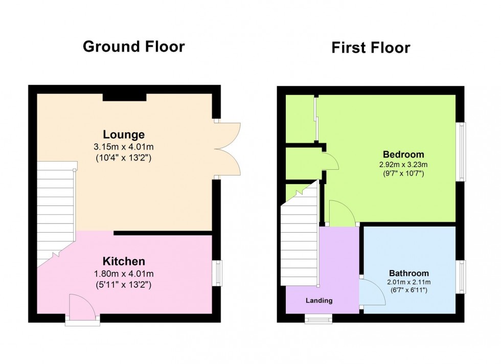 Floorplan for 5 Beresford Close, Bedale