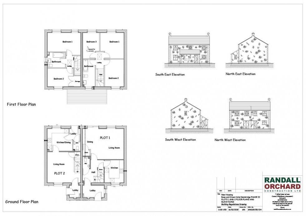 Floorplan for (PLOT 2) 9 Hornblower Court, Bainbridge, Wensleydale