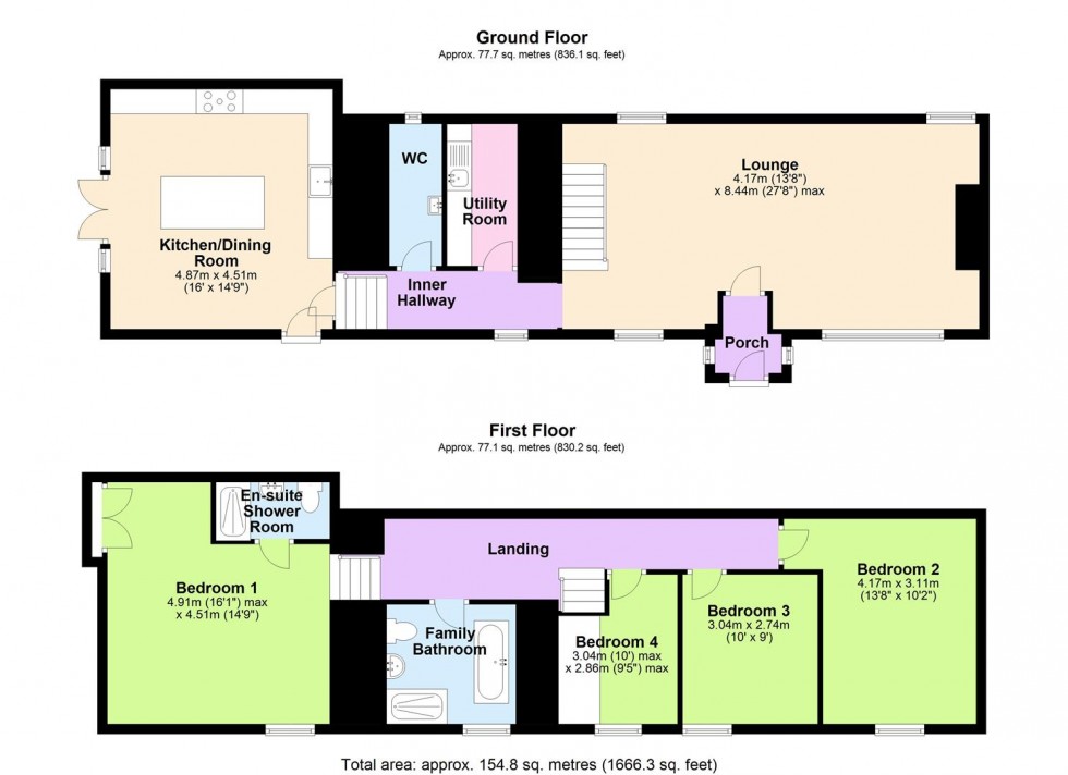 Floorplan for Aysgarth, Leyburn