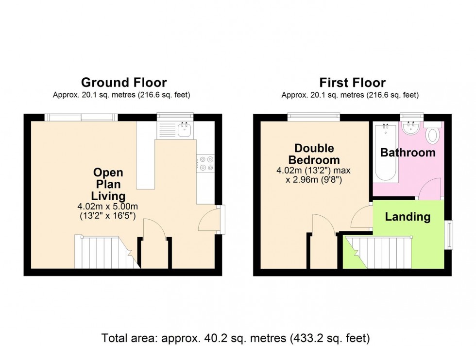 Floorplan for Beresford Close, Bedale