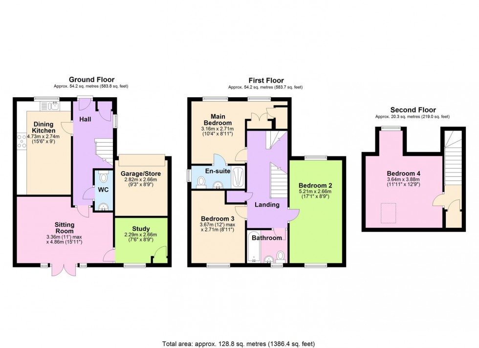 Floorplan for Elm Tree Lane, Aiskew, Bedale