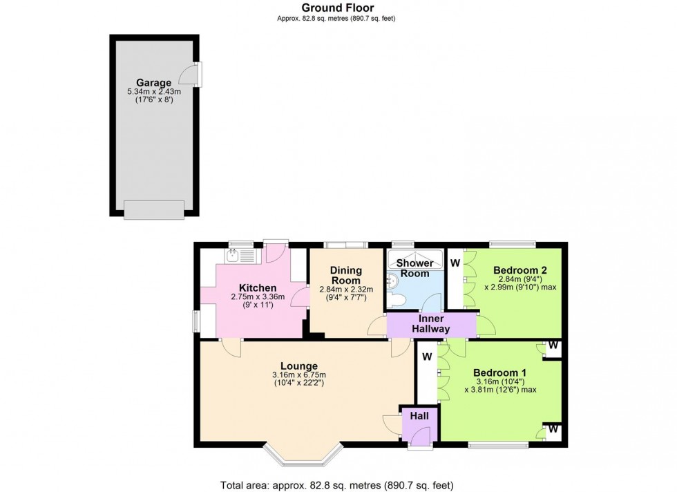 Floorplan for Brompton Park, Brompton On Swale