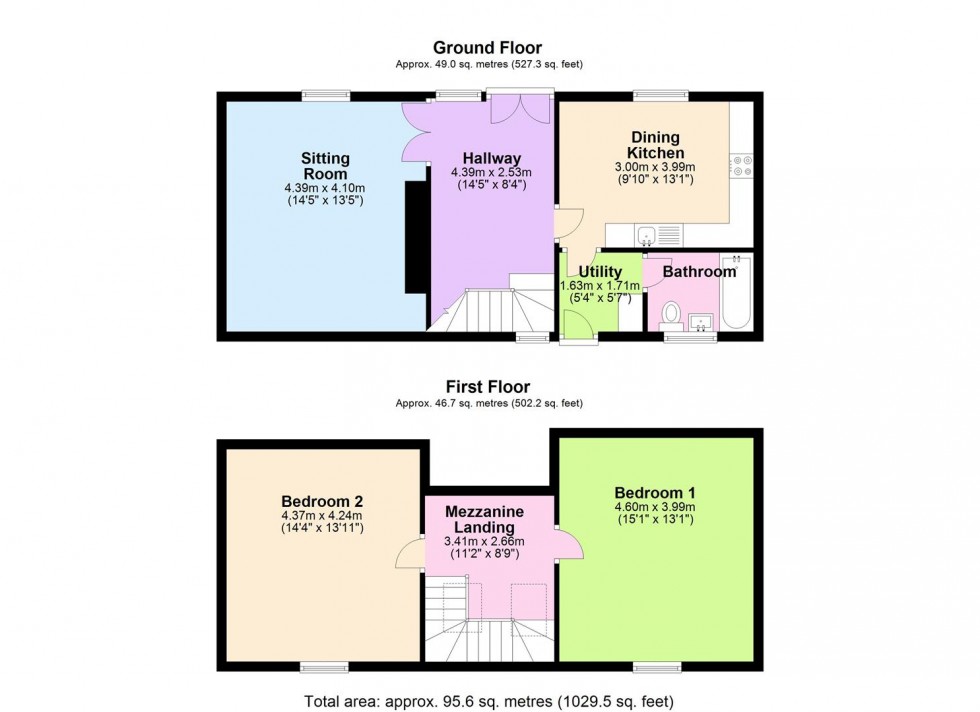 Floorplan for Church Street, Well, Bedale