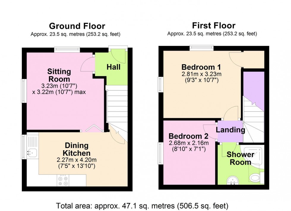 Floorplan for The Wynd, Bedale