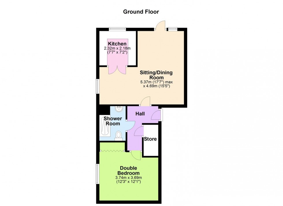 Floorplan for 19 Greendale Court, Bedale