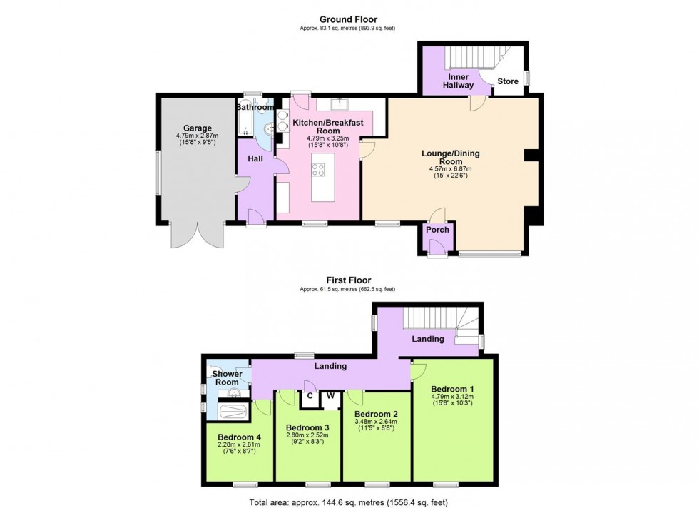 Floorplan for Forge Cottage, Carlton, Coverdale