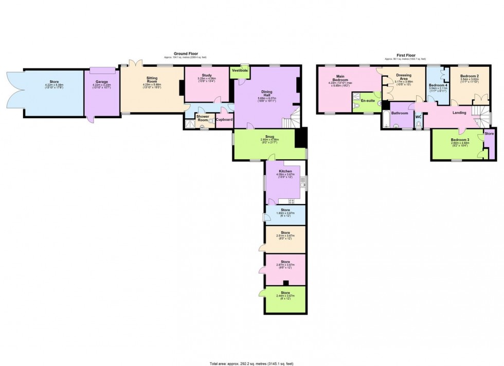 Floorplan for Langthorne, Bedale