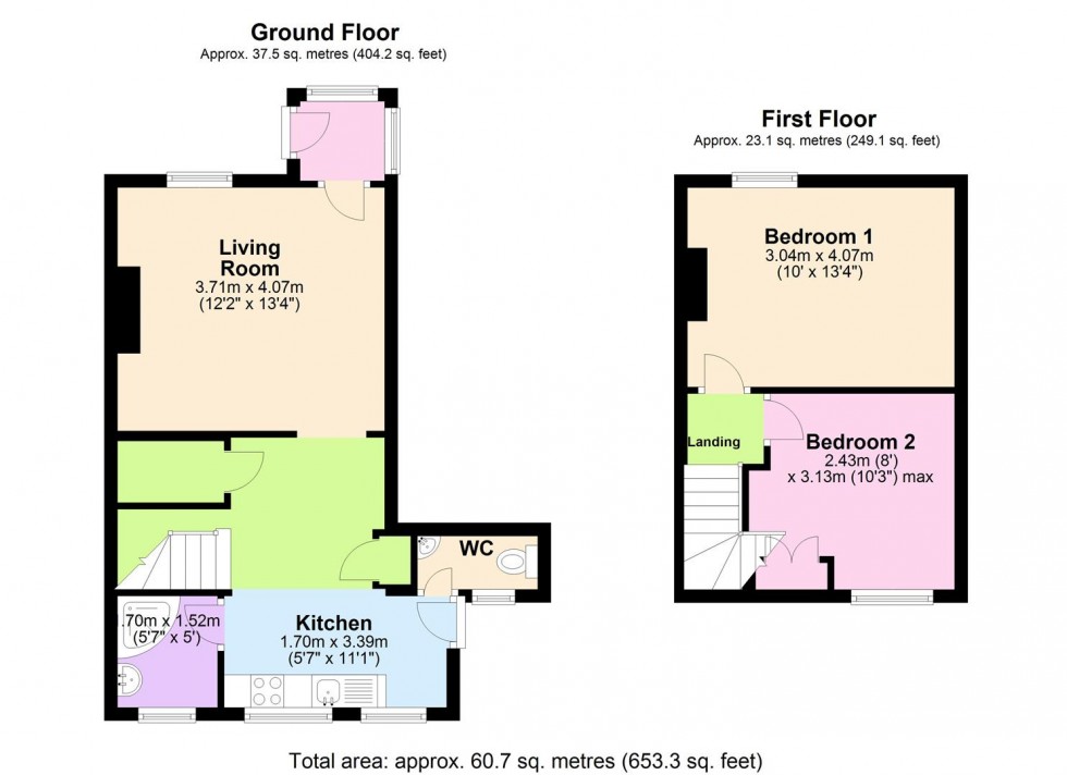 Floorplan for Little Crakehall, Bedale