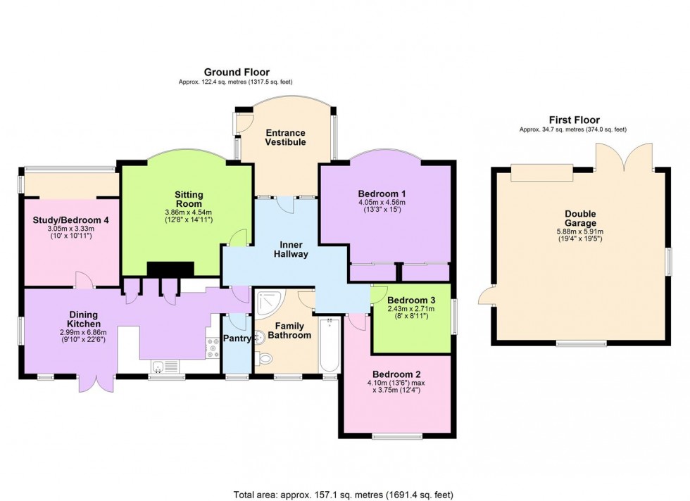 Floorplan for Masham Road, Bedale